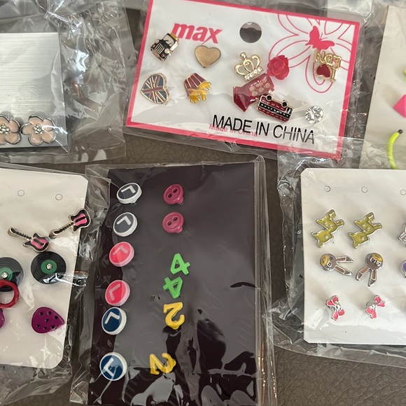 Lot of funky fancy earrings brand new - Picture 5 of 7